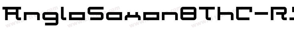 AngloSaxon8ThC-RJOo字体转换