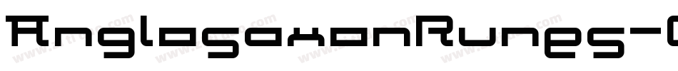 AnglosaxonRunes-VGne字体转换