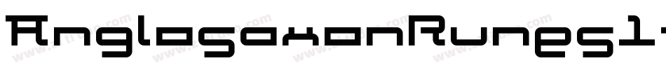 AnglosaxonRunes1-JRKK字体转换