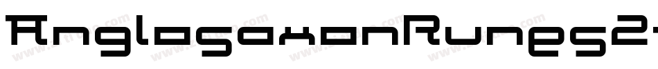 AnglosaxonRunes2-GOYA字体转换