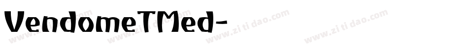 VendomeTMed字体转换