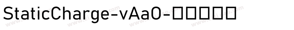StaticCharge-vAaO字体转换