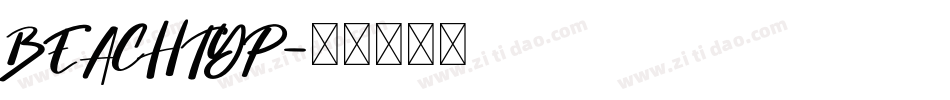 BEACHTYP字体转换