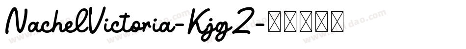 NachelVictoria-KjgZ字体转换
