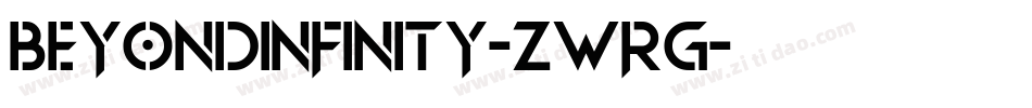 BeyondInfinity-zWrG字体转换