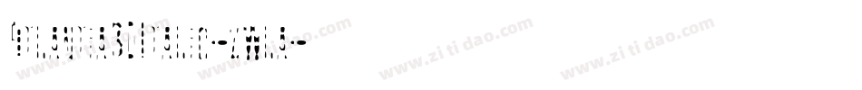 Atlantia3DItalic-zwla字体转换