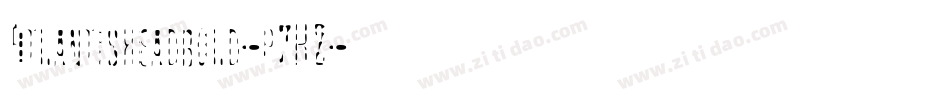 Atlantisheadbold-p7KZ字体转换