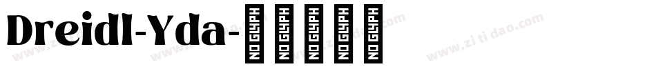 Dreidl-Yda字体转换
