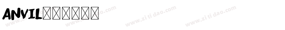 ANVIL字体转换