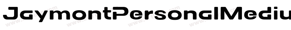 JaymontPersonalMediumItalic-lamq字体转换
