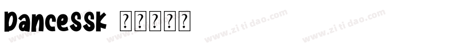 DanceSSK字体转换