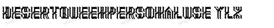 DesertQueenPersonalUse-YLx8字体转换