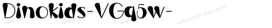 Dinokids-VGq5w字体转换