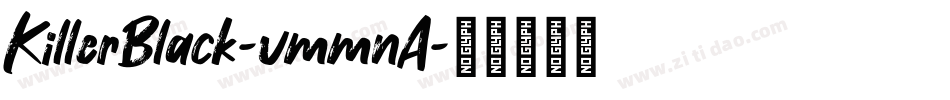 KillerBlack-vmmnA字体转换
