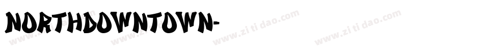 NorthDowntown字体转换