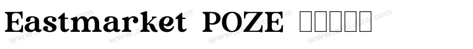 Eastmarket-POZE字体转换