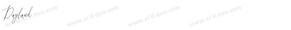 Dayland-2字体转换
