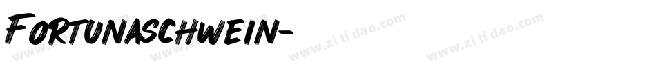 Fortunaschwein字体转换