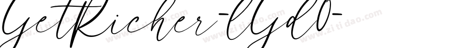 GetRicher-lGd0字体转换