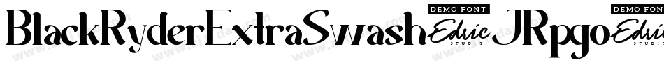 BlackRyderExtraSwash-JRpgo字体转换