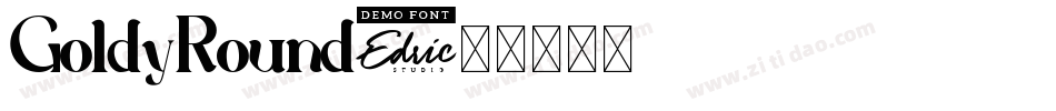 GoldyRound字体转换