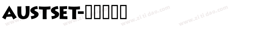 Austset字体转换