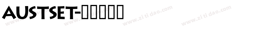 Austset字体转换