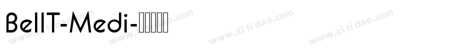 BellT-Medi字体转换