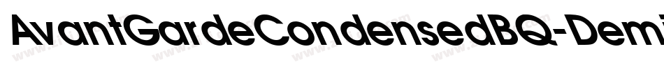AvantGardeCondensedBQ-DemiBold字体转换