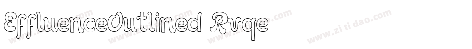 EffluenceOutlined-Rvqe字体转换 EffluenceOutlined-Rvqe字体转换