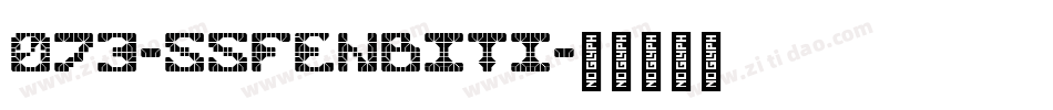 073-SSFenBiTi字体转换