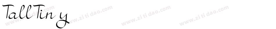 TallTiny字体转换