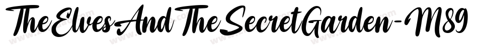 TheElvesAndTheSecretGarden-M89J字体转换 TheElvesAndTheSecretGarden-M89J字体转换