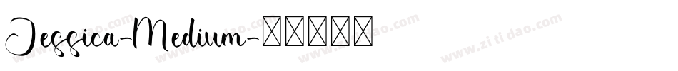 Jessica-Medium字体转换