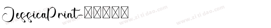 JessicaPrint字体转换
