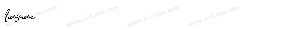 Awesawez字体转换