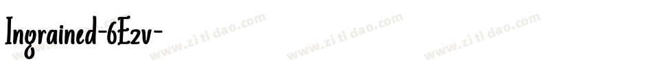 Ingrained-6Ezv字体转换