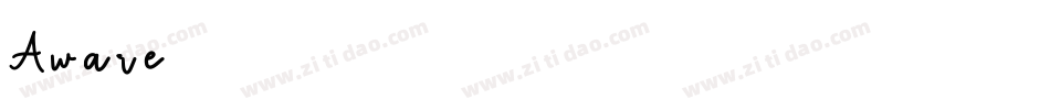 Aware字体转换