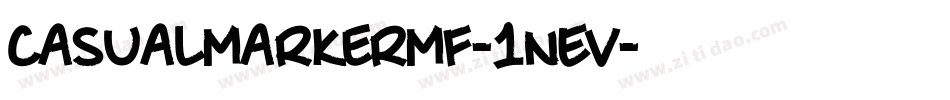 Casualmarkermf-1nEv字体转换