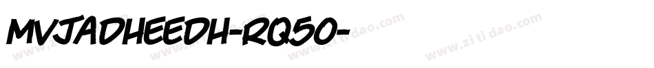 MvJadheedh-rq5O字体转换