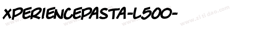 Xperiencepasta-l5O0字体转换