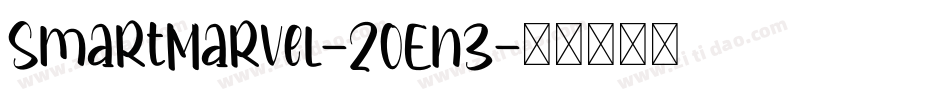 SmartMarvel-2OEn3字体转换