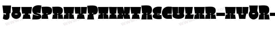 JotSprayPaintRegular-avOR字体转换