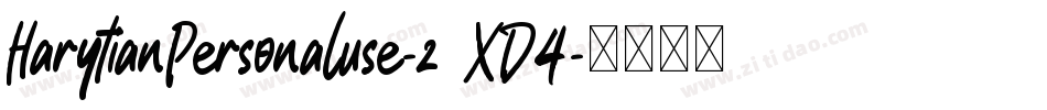 HarytianPersonaluse-z8XD4字体转换