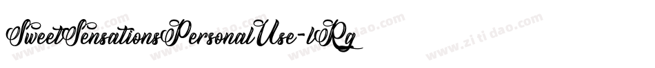 SweetSensationsPersonalUse-lRgq字体转换