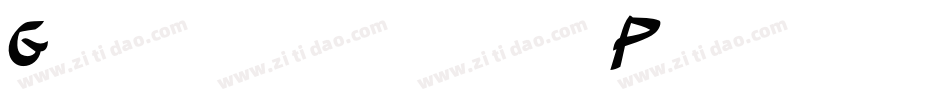 Gelpenuprightlightcondensed-vPmy字体转换