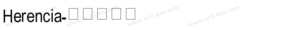 Herencia字体转换
