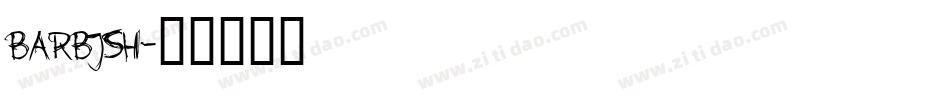 BARBJSH字体转换