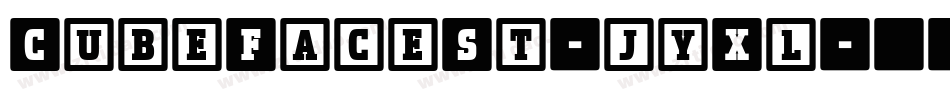 CubeFaceSt-jyXl字体转换