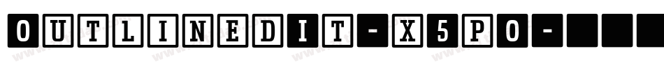 OutlinedIt-x5pO字体转换
